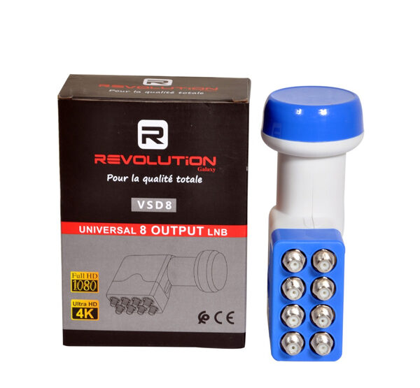 Tête Parabole Universelle VSD8