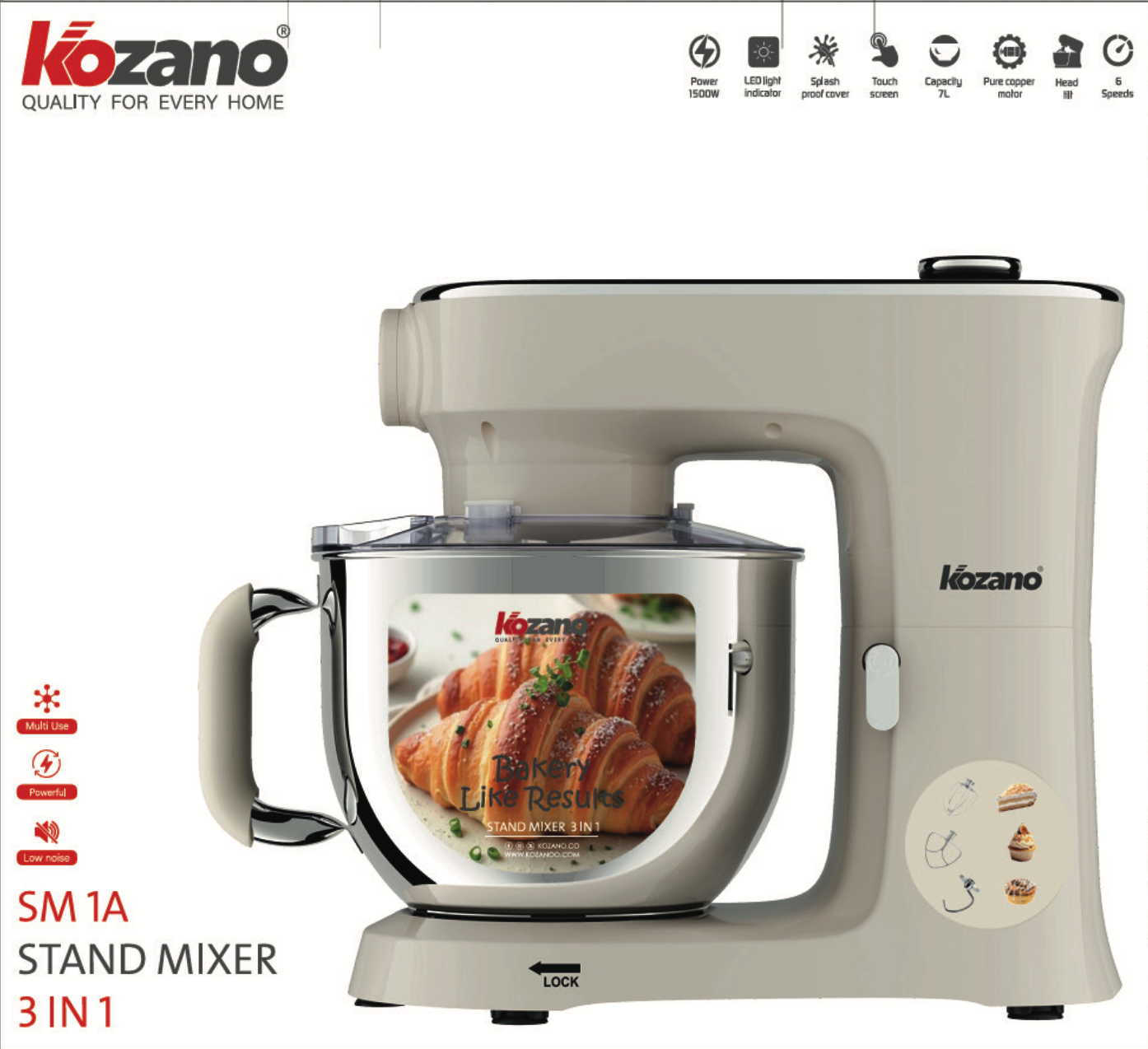Capture d’écran 2026-02-24 à 10.17.42 Robot Pâtissier KOZANO 7L l SM 1 - 1400W 7L – Image 1