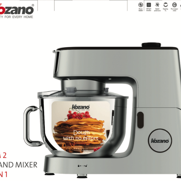 Robot Pâtissier KOZANO SM2 - 1400W 7L