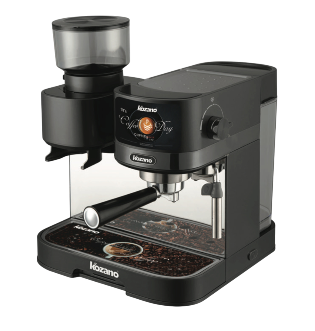 KM332 (2) Machine à Café KOZANO KM 28 - 1600W 1.6L – Image 1